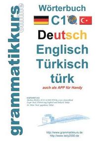 bokomslag Wrterbuch C1 Deutsch-Englisch-Trkisch