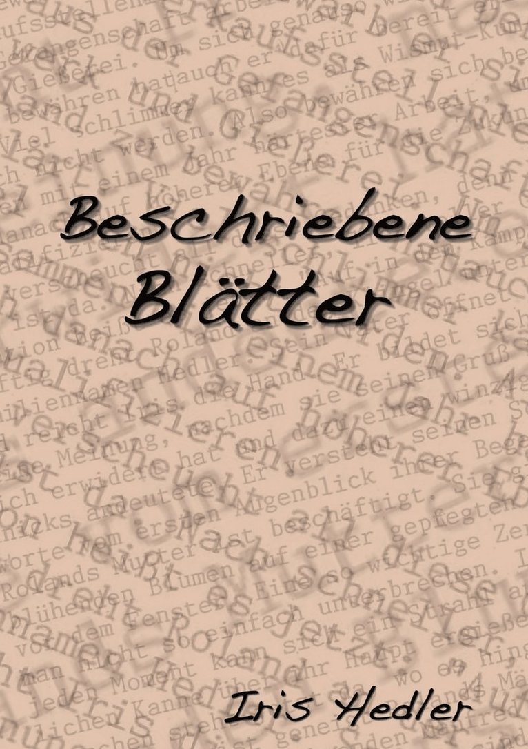 Beschriebene Bltter 1