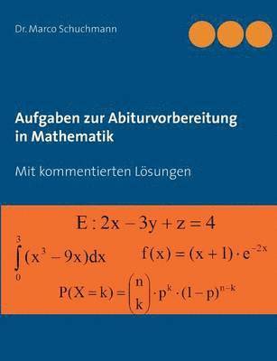 Marco Schuchmann - Aufgaben zur Abiturvorbereitung in Mathematik, Häftad