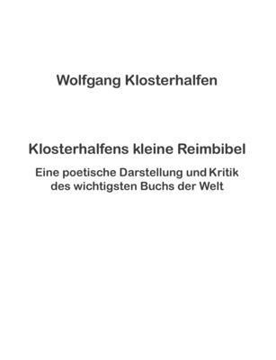 bokomslag Klosterhalfens kleine Reimbibel