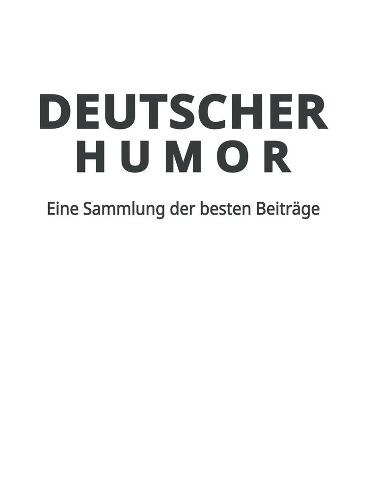 Deutscher Humor 1