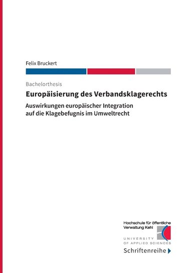 bokomslag Europisierung des Verbandsklagerechts