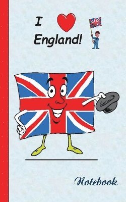 I Love England - Notebook / Notizbuch 1