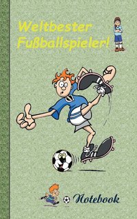 bokomslag Weltbester Fußballspieler - Notizbuch