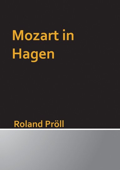 bokomslag Mozart in Hagen