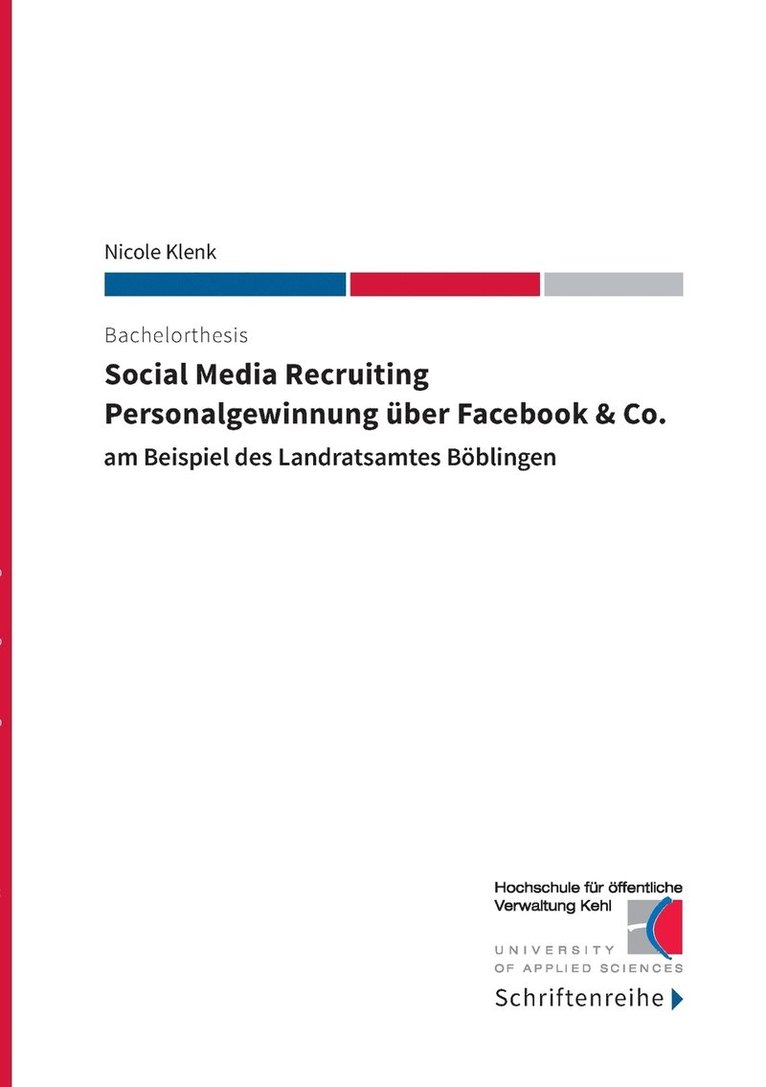 Social Media Recruiting - Personalgewinnung ber Facebook & Co. 1