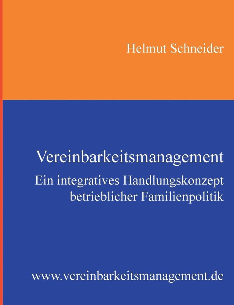 Helmut Schneider - Vereinbarkeitsmanagement, Häftad