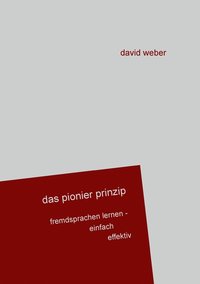 bokomslag Das Pionier-Prinzip