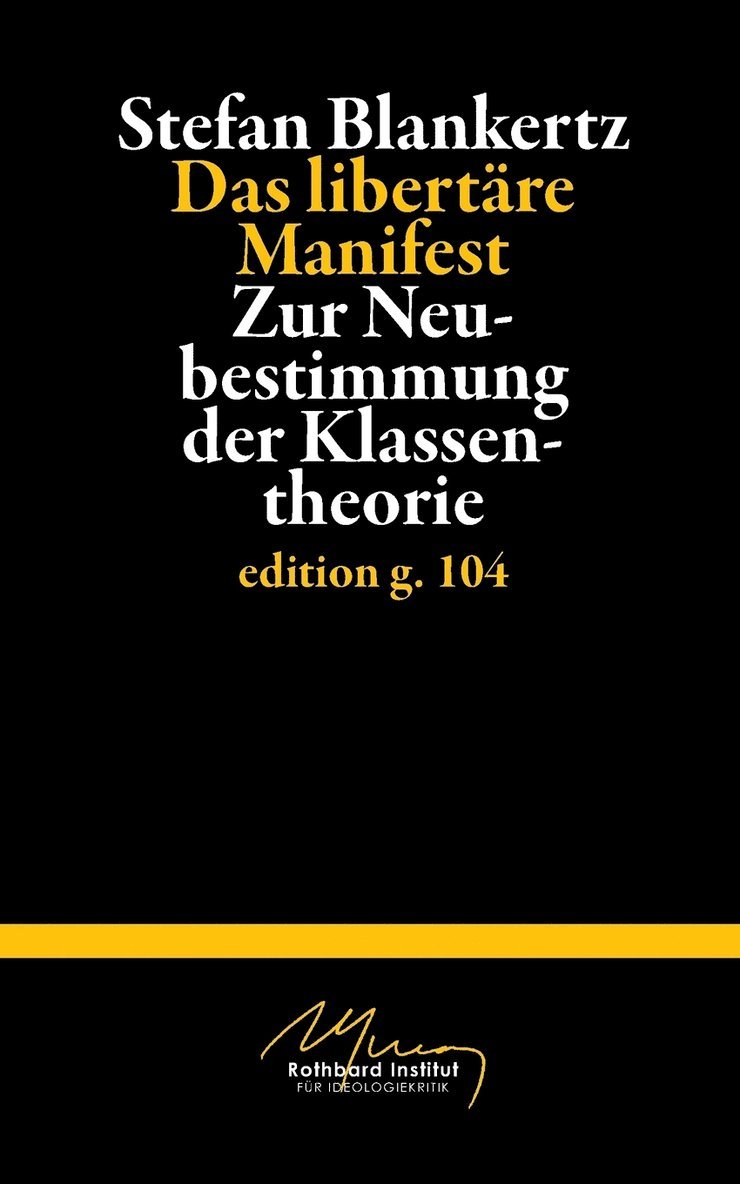 libertäre Manifest