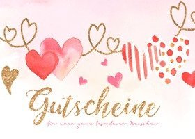 Das Gutscheinbuch zum Selbst ausfüllen - Gutscheine zum verschenken aus 30 Gutschein Vorlagen - Partner Geschenke oder für Freunde und Familie 1