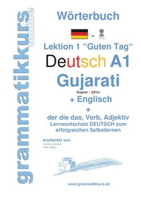 bokomslag Wrterbuch Deutsch - Gujarati - Englisch Niveau A1