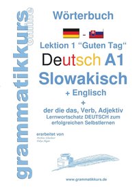 bokomslag Wörterbuch Deutsch - Slowakisch - Englisch Niveau A1