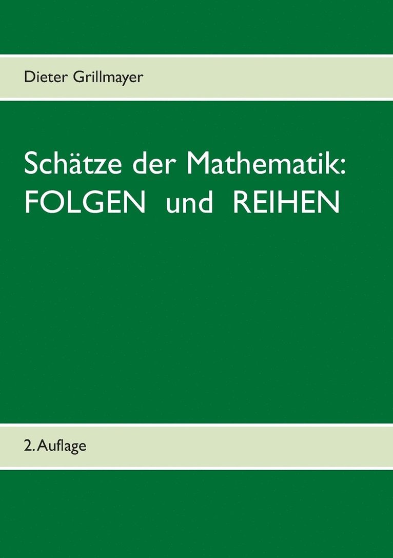 Schtze der Mathematik 1