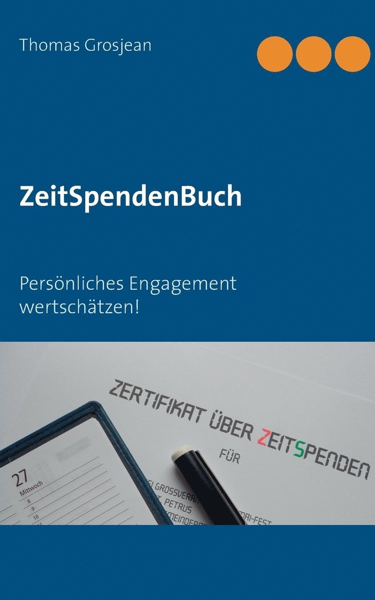 ZeitSpendenBuch 1