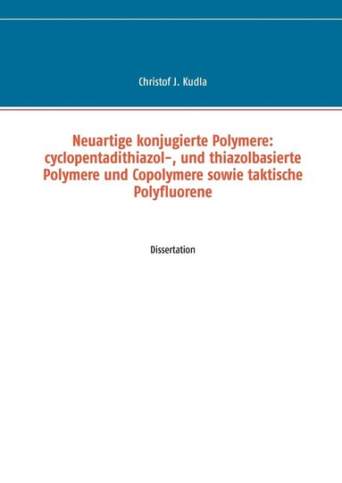 bokomslag Neuartige konjugierte Polymere