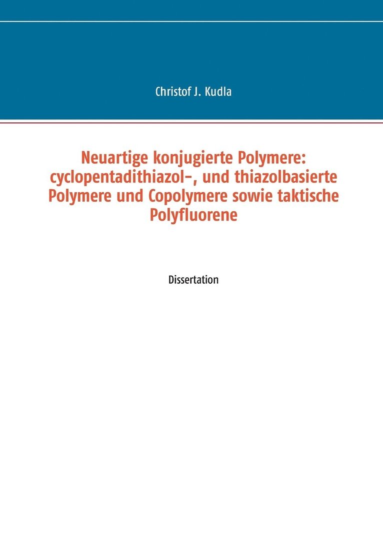 Neuartige konjugierte Polymere 1