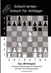 bokomslag Schach lernen - Schach fr Anfnger - Das Mittelspiel