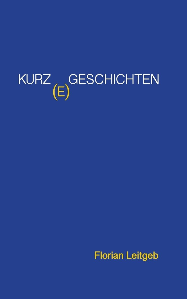 Kurz(e) Geschichten 1