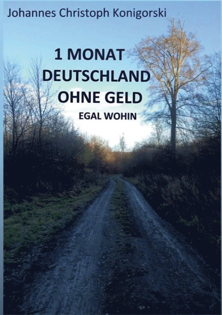 Johannes Christoph Konigorski - 1 Monat Deutschland ohne Geld, Häftad