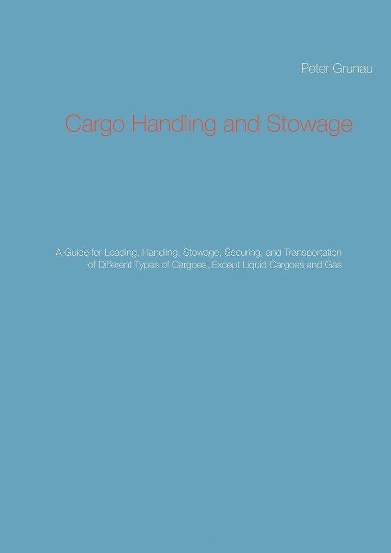 Cargo Handling and Stowage 1