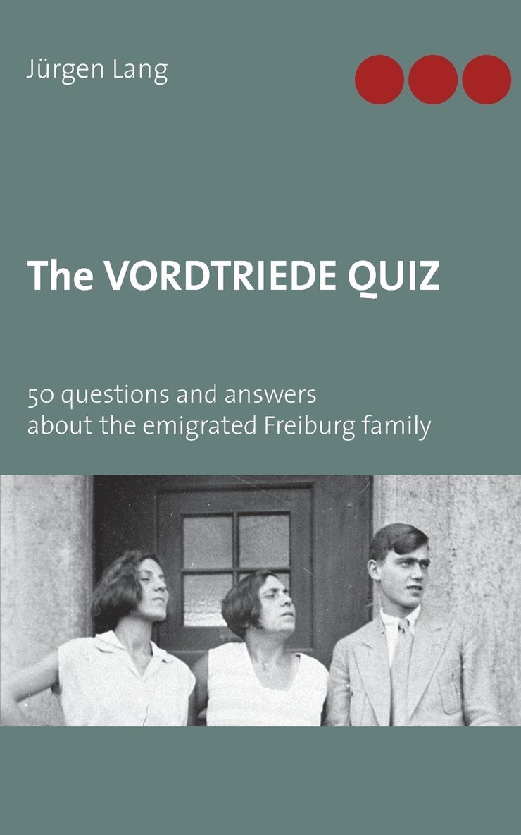 The Vordtriede Quiz 1
