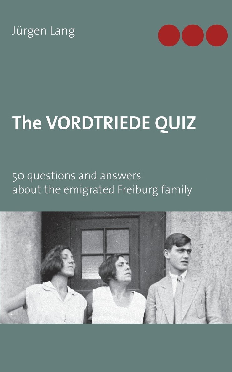 Jürgen Lang - Vordtriede Quiz, Häftad