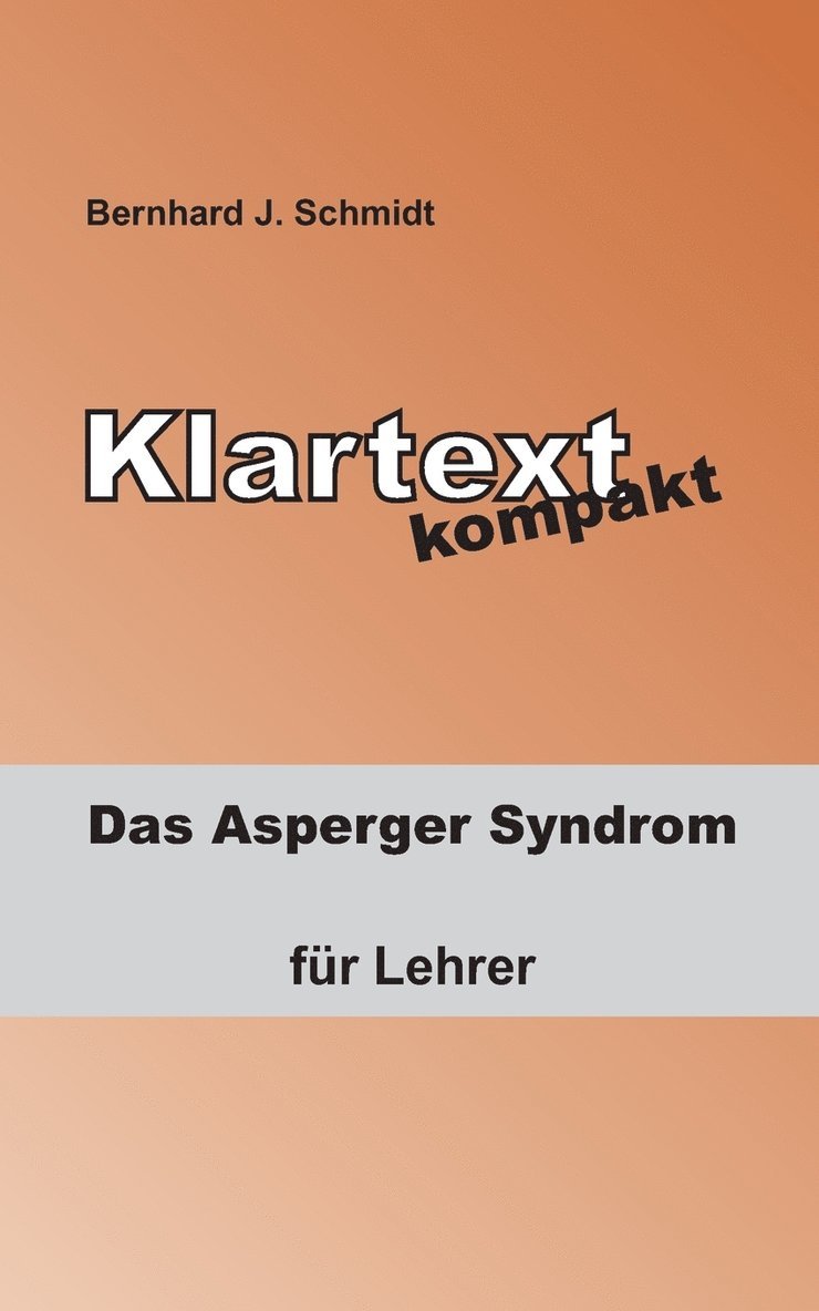 Bernhard J Schmidt, Bernhard J. Schmidt - Klartext kompakt, Häftad