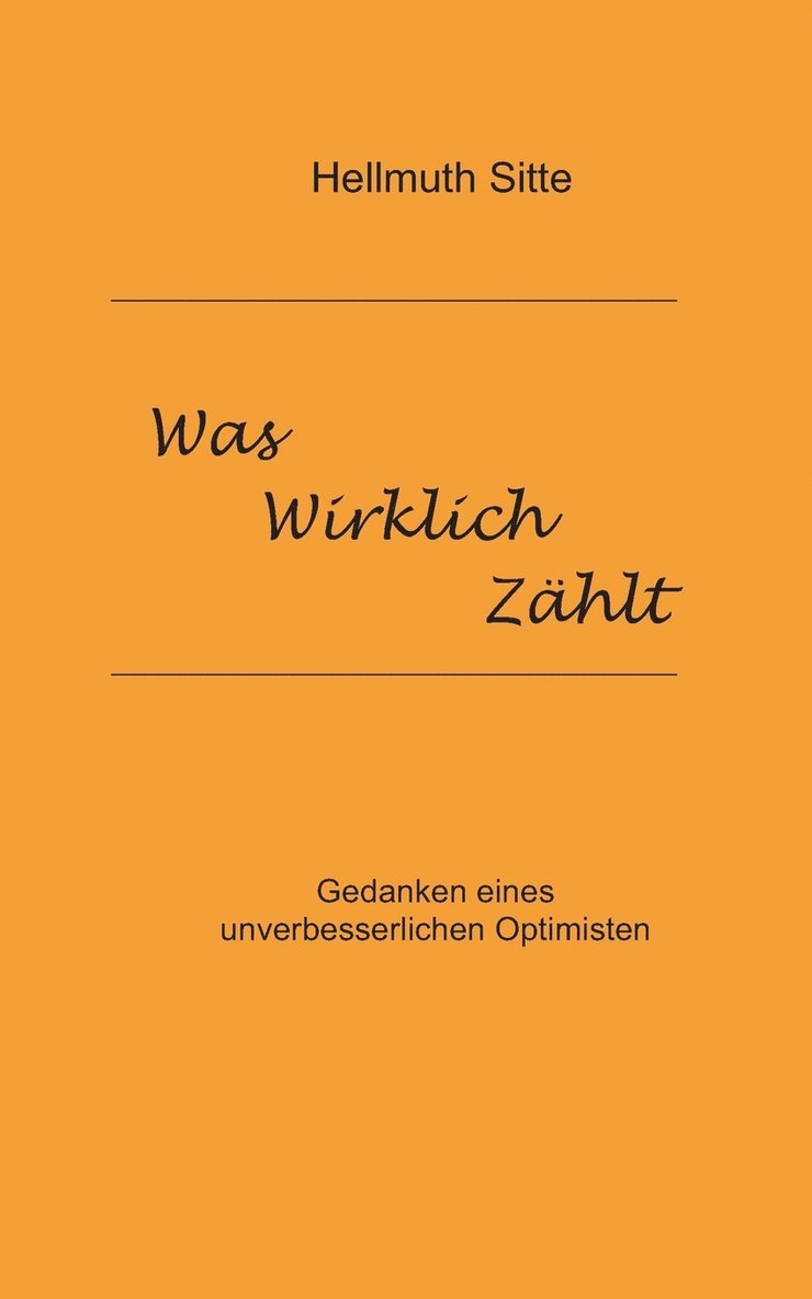 Was wirklich zahlt 1