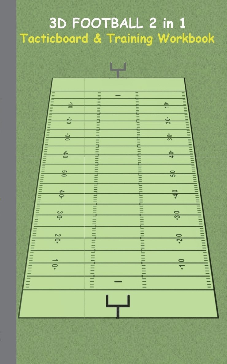 3D Football 2 in 1 Tacticboard and Training Book 1