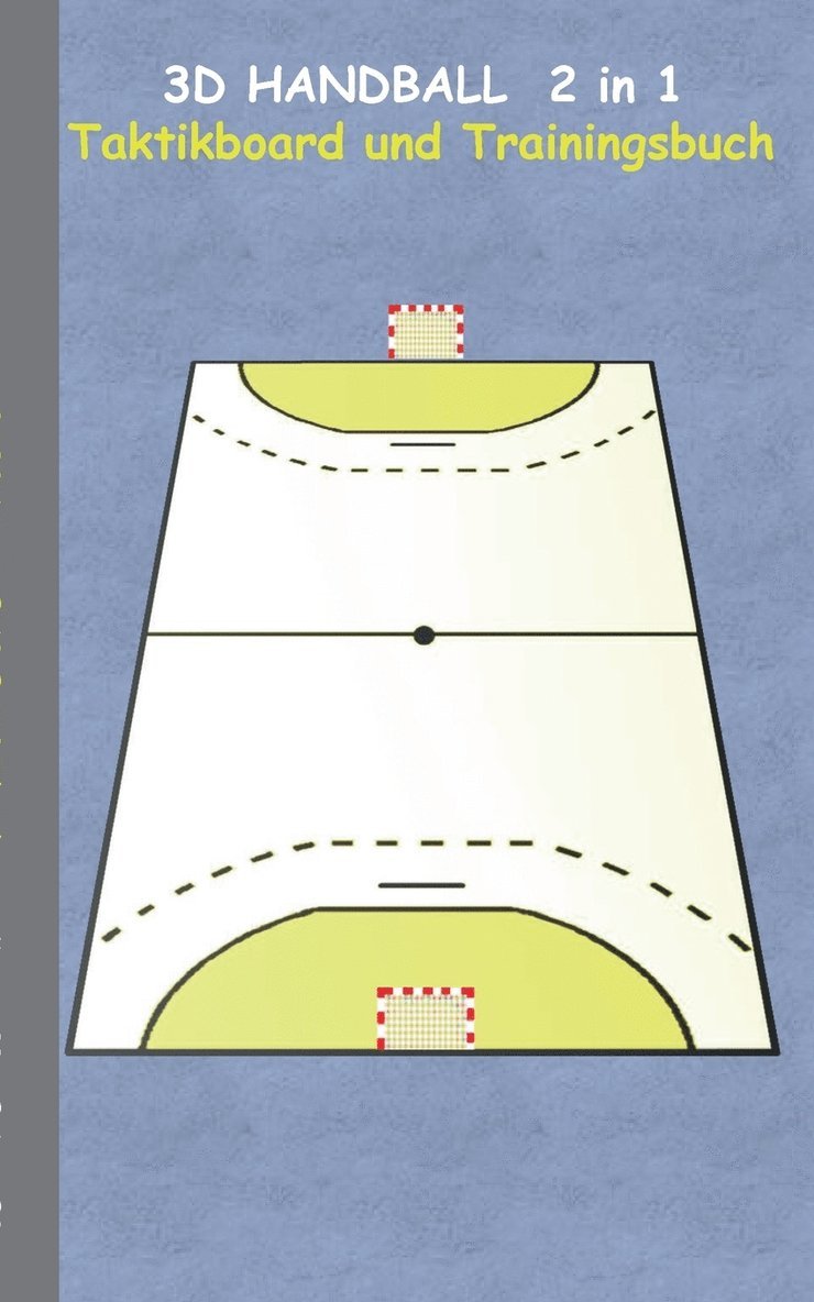 3D Handball 2 in 1 Taktikboard und Trainingsbuch 1