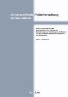 bokomslag Binnenschiffahrts-Polizeiverordnung der Niederlande