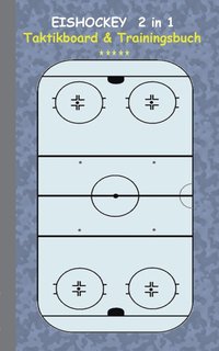 bokomslag Eishockey 2 in 1 Taktikboard und Trainingsbuch