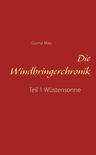 bokomslag Windbringerchronik