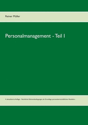 Personalmanagement - Teil I 1