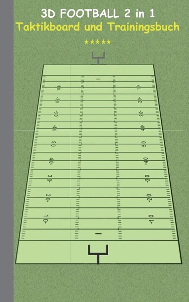 bokomslag 3D Football 2 in 1 Taktikboard und Trainingsbuch