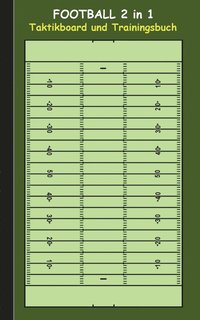 bokomslag Football 2 in 1 Taktikboard und Trainingsbuch