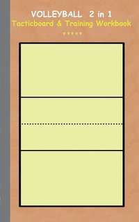 bokomslag Volleyball 2 in 1 Tacticboard and Training Workbook