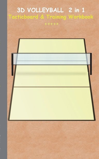 bokomslag 3D Volleyball 2 in 1 Tacticboard and Training Workbook
