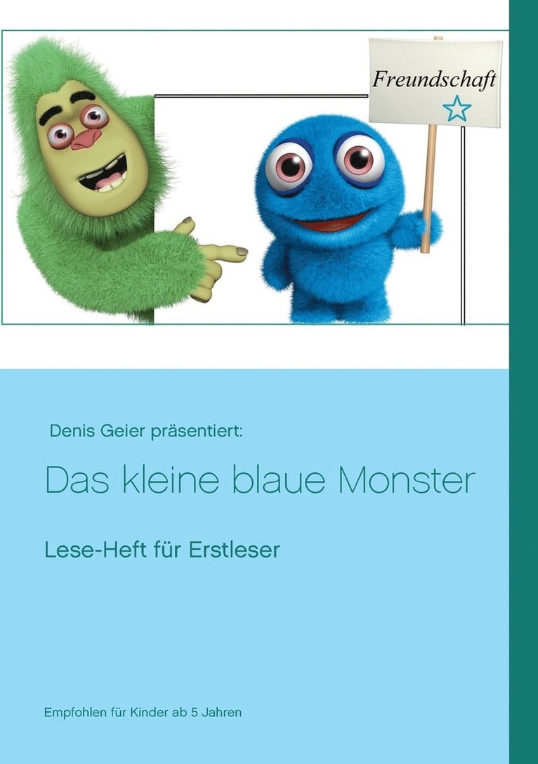 Denis Geier - kleine blaue Monster, Häftad