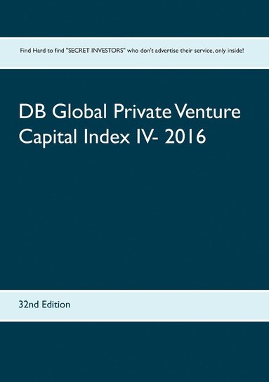 bokomslag DB Global Private Venture Capital Index IV- 2016