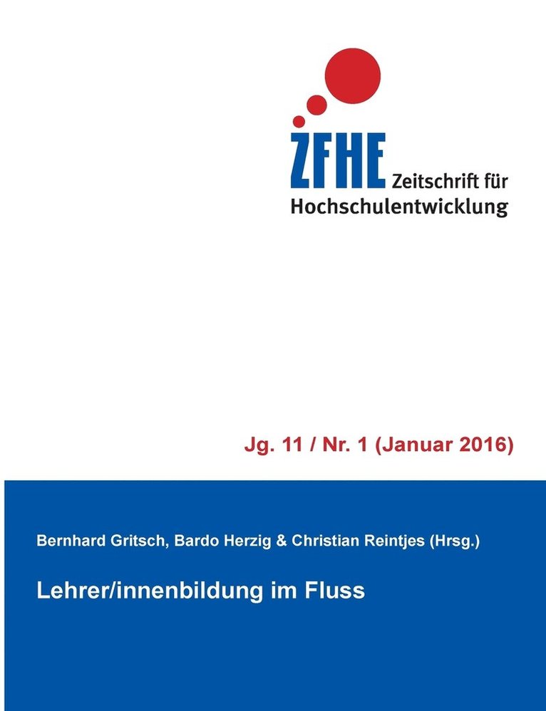 Lehrer/innenbildung im Fluss 1