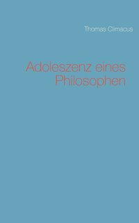 bokomslag Adoleszenz eines Philosophen