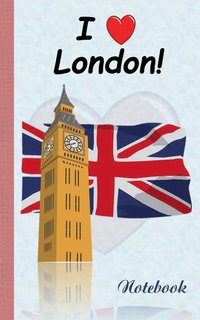 bokomslag I love London (Notebook / Notizbuch)