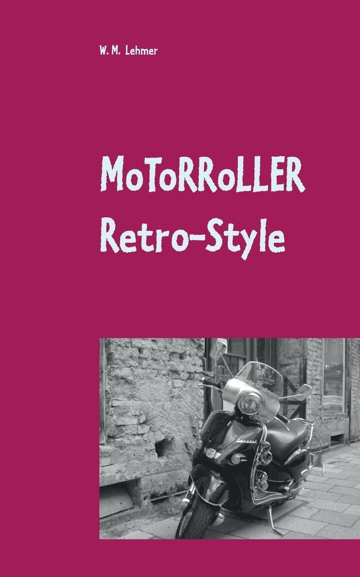 Motorroller Retro-Style 1