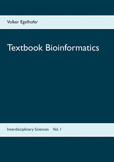 bokomslag Textbook Bioinformatics