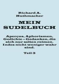 bokomslag Mein Sudelbuch, Teil 3