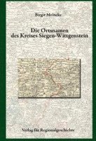 bokomslag Die Ortsnamen des Kreises Siegen-Wittgenstein