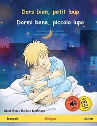 bokomslag Dors bien, petit loup - Dormi bene, piccolo lupo (franais - italien)