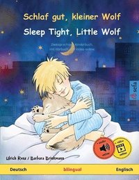 bokomslag Schlaf gut, kleiner Wolf - Sleep Tight, Little Wolf (Deutsch - Englisch)