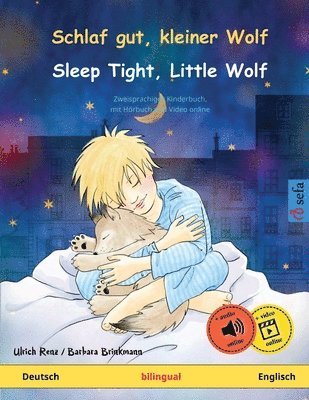 Schlaf gut, kleiner Wolf - Sleep Tight, Little Wolf (Deutsch - Englisch) 1